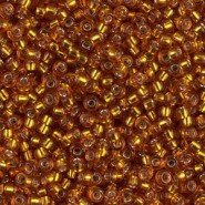 Miyuki seed beads 11/0 - Silver lined topaz 11-2422